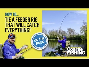 How to tie a simple maggot feeder rig