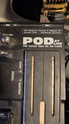 LINE 6 POD XT LIVE VARIAX COMPATIBLE MODELER MULTIEFFECT PREAMP #PEDAL #EFFECTS #MODELING