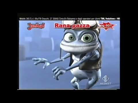 Commercial - Crazy Frog Rana Pazza Jamba Italian (2005)
