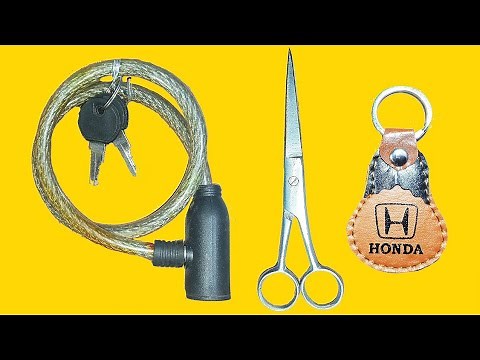 2 ways to open lock without key