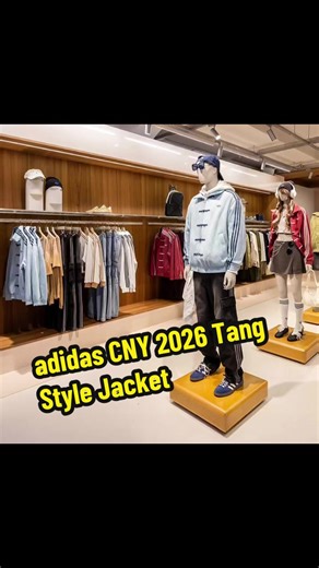 adidas CNY 2026 Tang Style Jacket - 5 Colors Available