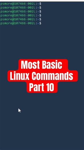 Most Basic Linux Commands Part 10 | ps | ping | top #linux #linuxcommands #devops #coding #fyp