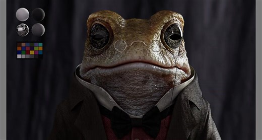 Fernando Gutiérrez showed us the working process behind the Mr. Toad project and spoke about sculpting realistic toad skin. The artist explained how he took inspiration from adult human expressions and merged them with the lines and textures of an old toad: https://80.lv/articles/sculpting-texturing-realistic-toad-skin-in-zbrush-mari-substance-3d | 80 Level