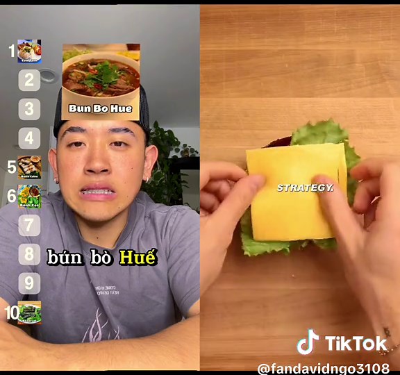 David phân top đồ ăn #davidngo #xuhuongtiktok #vietnamese