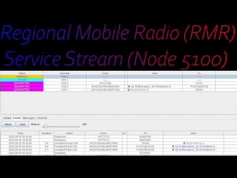 Regional Mobile Radio System Live Broadcast (Node 5100)