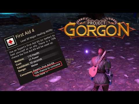 How does First Aid work in Project Gorgon?