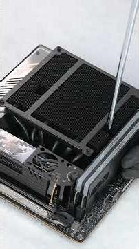 Mini ITX PC build guide video ft Intel Core Ultra 7 265k with RTX 5080 #itxcasing #pcbuild