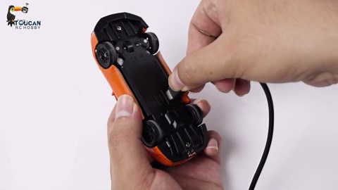 TOUCAN RC HOBBY RC 1/43 Scale Ready to Go Race Car Remote Control Drift Car 4WD Mini Toy Lights Without a Gyro,US in Stock