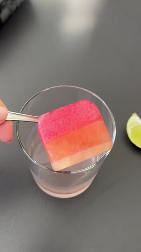 Delicious Cocktail Mixer Infused Ice Cubes Recipe for Summer Refreshment