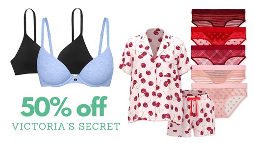 Victoria's Secret Big Spring Sale | 50% Off Bras, Sleep, and More!