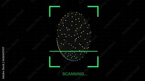 Finger print scan