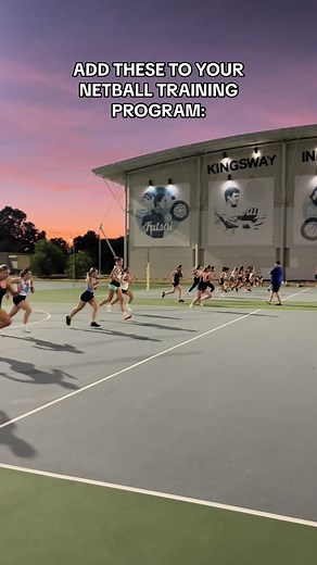 add these to your netball training program asap! #netball #plyometrics #sprints #agility #footwork #kneeworkout #balance #netballers