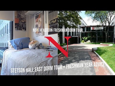 Stetson Hall East Northeastern Dorm Tour Video | Advice for Incoming Northeastern Freshman