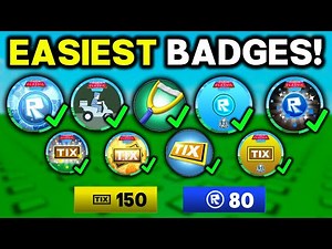 EASIEST BADGES in ROBLOX CLASSIC EVENT!