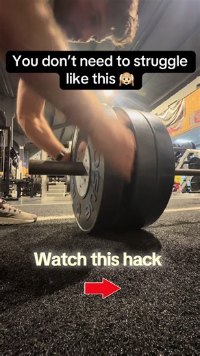 🚨 GYM HACK INCOMING!! 🚨 It’s time to move smart -Link In bio 💪 #deadlift #barbell #gym #workout #crossfit