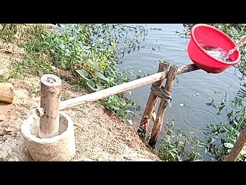 He built his own water-powered milling machine.