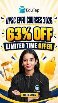 UPSC EPFO APFC 2026: Last Chance to Get 63% OFF on All Courses