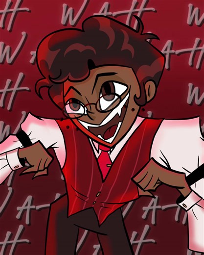 My take on human Alastor, joining the Cry for me trend, be kind to him, he just want to see you cry🧎🏻‍♀️ oh and yes, i noticed the neck, but too late so i was lazy to fix it and do the whole editing part again😭🕺🏽 Also, I never really tried this kind of bouncy animation style, so it was fun to try something new! Hope I didn’t mess it up heh #alastor #humanalastor #cryforme #animationmemes #hazbinhotel