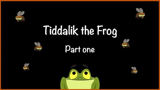 English KS1: Tiddalik the Frog - Part one