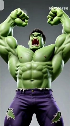 halku mujhe ek video ka prompt do jismein ek Hulk Raste Se Ja Raha Ho