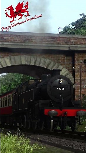 [#TSC Shorts 02] BR no.42355 departs Llandeerdog, on the Penwyth valley railway. #trainsimulator