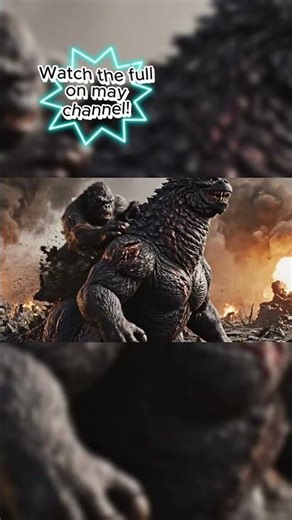 Watch till the end 😳 #godzilla #kaiju #monsterbattle #monsters #epicbattle