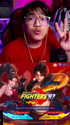 Jangan lupa buat easy task untuk kutip event crest. Korang boleh tukar dengan 3 Token KOF secara percuma, nilai dia macam 675 Diamond tau! Memang berbaloi gila kalau rajin login. #MLBBxKOF #MLBBKOFSkinFreeTrial #MobileLegendsBangbang