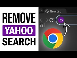 How to Remove Yahoo Search from Google Chrome | Easy and Fast!