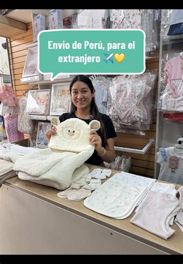 Prendas suaves, colores pasteles, telas premium y combinaciones perfectas ✨ Bodys cruzados, pantalones anticólicos, hombreras, cubanitas, saquito ovejita en pima, toallas doble felpa, mantas pima, bebécrece jacquard y mantas acolchadas 🧸 Destino: extranjero ✈️🌍 Gracias por elegirnos para momentos tan especiales 💛 #algodónpima #ropitadebebe #coloresentendencia #tiendaderopabebe #pedidoespecial