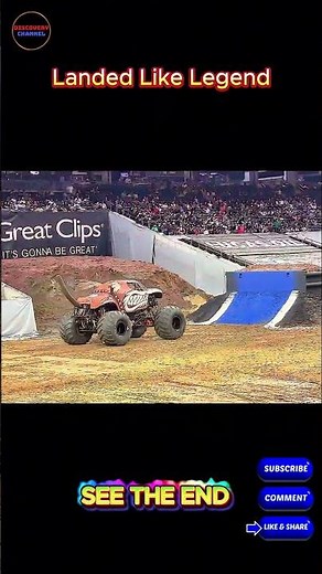 Monster Truck ROLLS Over the Barrier! 😳 | Wild Freestyle Gone Wrong!