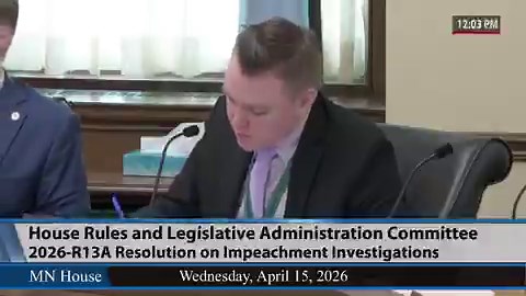 🚨 HOLY SMOKES. Every single Democrat in the Minnesota House Rules Committee votes to BLOCK investigations into fraud under Tim WalzWith a straight face, Democrats endorsed $9B+ in stolen tax dollarsThey're panicked and don't want anyone finding out how this was allowed to happen.REMOVE WALZ FROM OFFICE and start the criminal proceedings for complicity!
