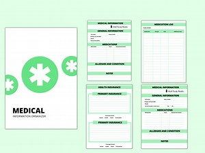 Emergency Binder Printable, Life Binder, in Case of Emergency Binder, What If Binder, Family Just in Case Folder, Home Management Binder - Etsy