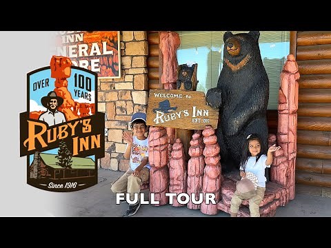 We stay at Ruby's Inn at Bryce Canyon National Park