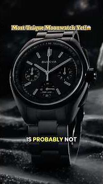 The most unique moon Watch on the market!!😱🔥 The Bulova Lunar Pilot Blackhole Limited Edition
