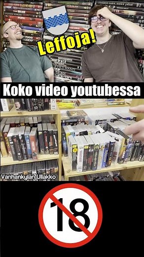 🔞Mitä vanhalla VHS-nauhalla oli?🔞 #shorts #shortvideo #short