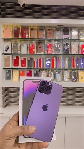 PhoneShop on Instagram: "iPhone 14 Pro Max Deep Purple 128:GB 100% Condition 80�ttery Indian 🇮🇳 Full Kit Available"
