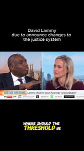 25K views · 752 reactions | David Lammy due to announce changes to the justice system | Georgie Ikin | Facebook