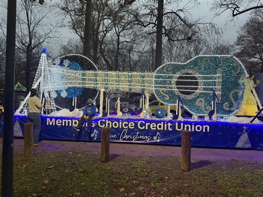 This years float for our local parade. Theme was musical notes and Christmas floats. #christmasparade #christmas #paradefloat #fyp #christmasdecor