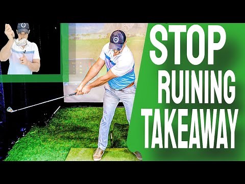 Perfect Golf Swing Takeaway Is SO Much EASIER When You Do This | Fix Golf TAKEAWAY Too Far Inside