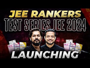 Best Test Series for JEE 2024 🤩 || JEE Rankers Test Series 🚀