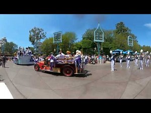 Disneyland 68th Anniversary Cavalcade in 360 Degrees