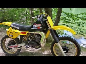 1984 yamaha yz490 beast is alive and growlin!!!
