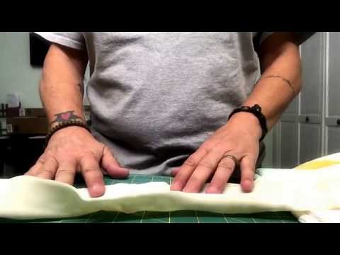 Making a rawhide sheath for a patch knife Part 1