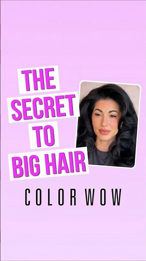 The secret to big hair 🤫