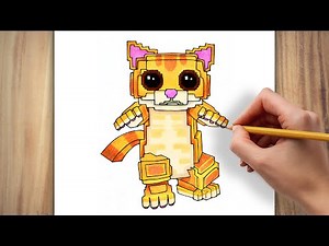 How To Draw Ay Mi Gatito Steal a Brainrot - Roblox Drawing