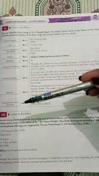 Formal letter/Creative Writing/Format/Letter to Editor