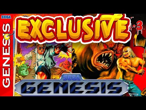 ALL EXCLUSIVES GAMES SEGA GENESIS / MEGA DRIVE