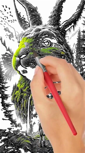 how to draw bunny illustration #drawsocute #shortvideo #shorts #foryou #asmrdrawing #drawing