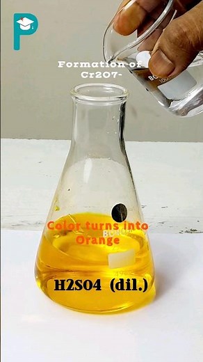 Color change during Equilibrium..Chromate-Dichromate🤩Ft. Dr.RGD Sir🪄 #prepmed #neet #chemistry