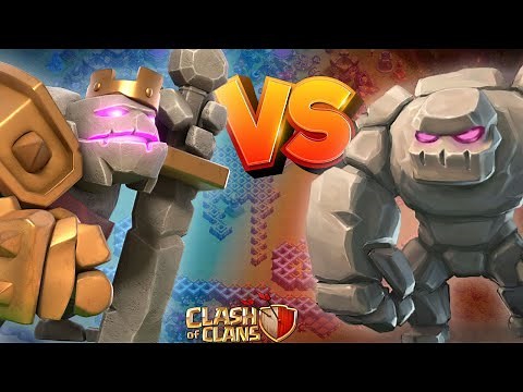 GOLEMKÖNIG vs GOLEM! 😱👑 Clash of Clans * CoC [deutsch/german]